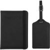 Etui do paszportu, zawieszka do bagażu P151892X czarny