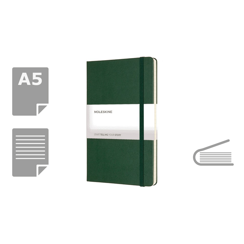 MOLESKINE Notatnik ok. A5 P007547X khaki