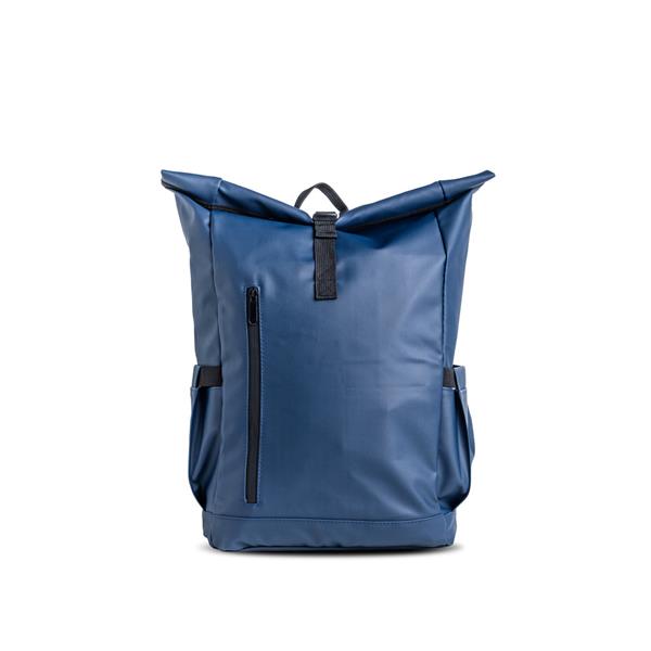 Plecak miejski na laptop z polyestru 600D RPET / Roll P152324P granatowy