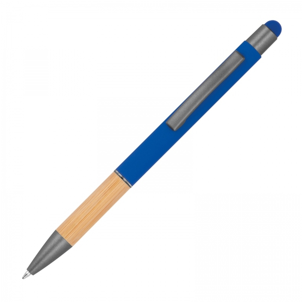 Długopis metalowy touch pen soft touch BRYGIDA P086007K niebieski