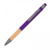 Długopis metalowy touch pen soft touch BRYGIDA P086007K fioletowy