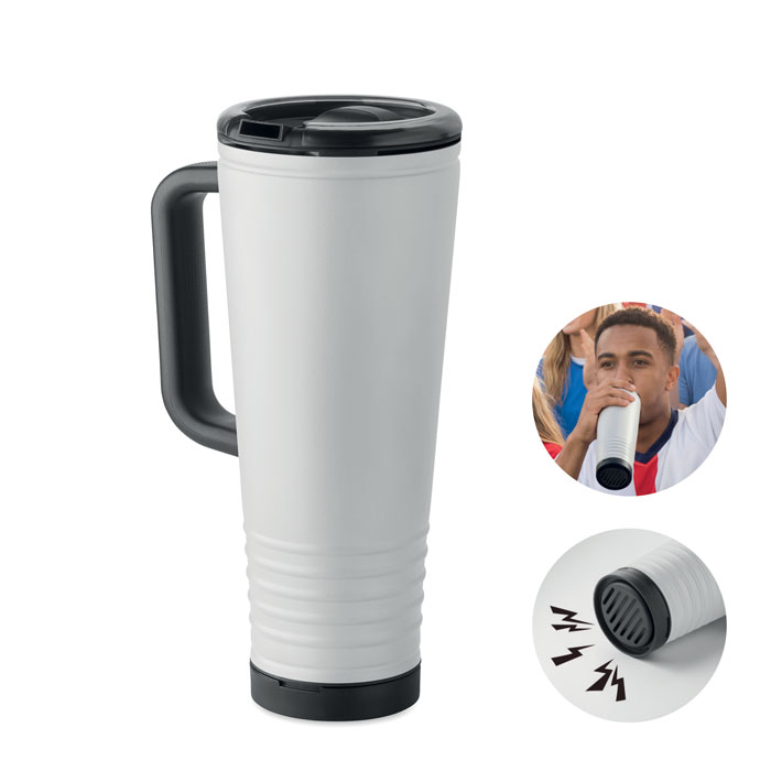 Howler Cup w handle 700ml P152772O bialy