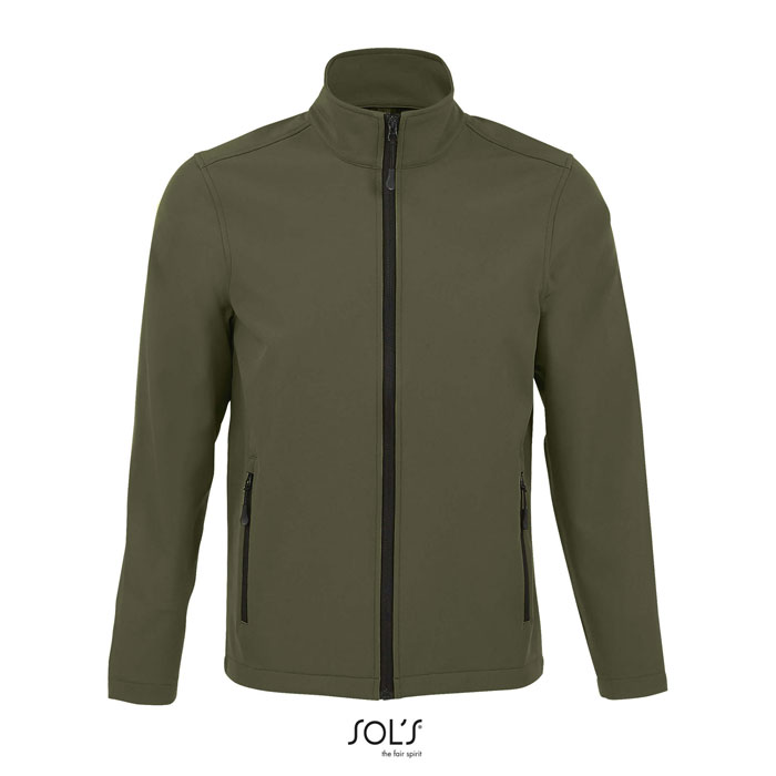 RACE męski softshell P123820O army