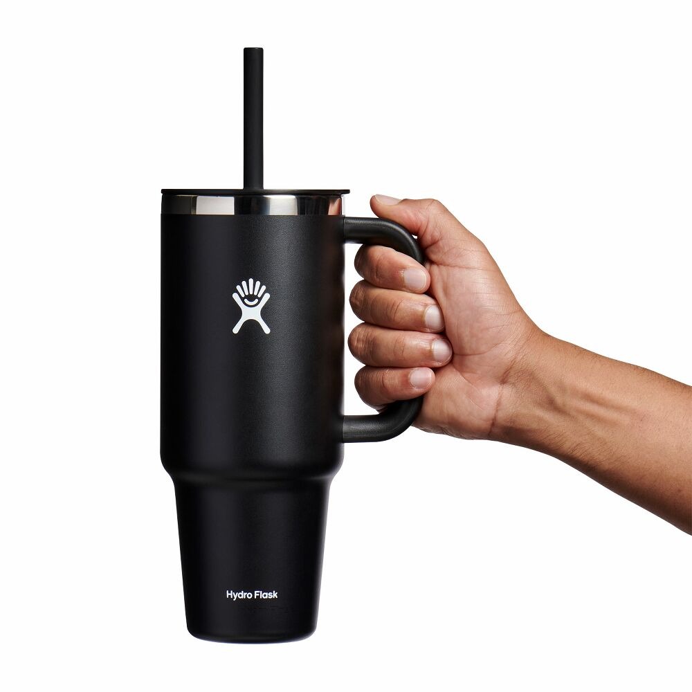 1183 ML TRAVEL TUMBLER CLEAR LID BLACK P154721P 2 1183 ML TRAVEL TUMBLER CLEAR LID BLACK P154721P