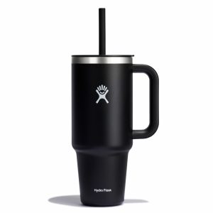 1183 ML TRAVEL TUMBLER CLEAR LID BLACK P154721P 