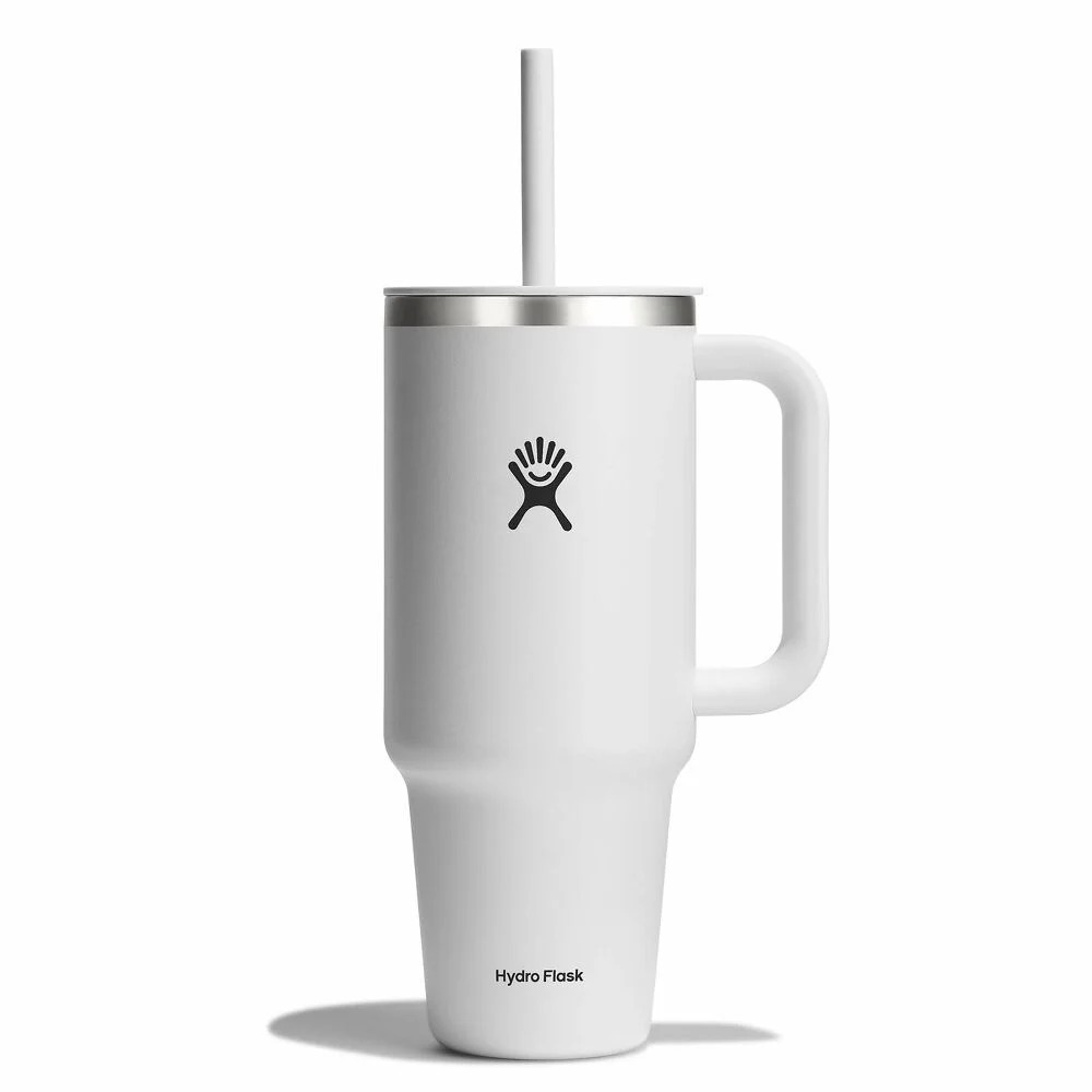 1183 ML TRAVEL TUMBLER CLEAR LID WHITE P154722P PM-TT40PSCC110