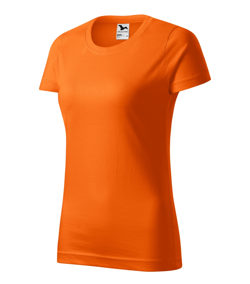 Koszulka damska Basic P021550F pomarańczowy