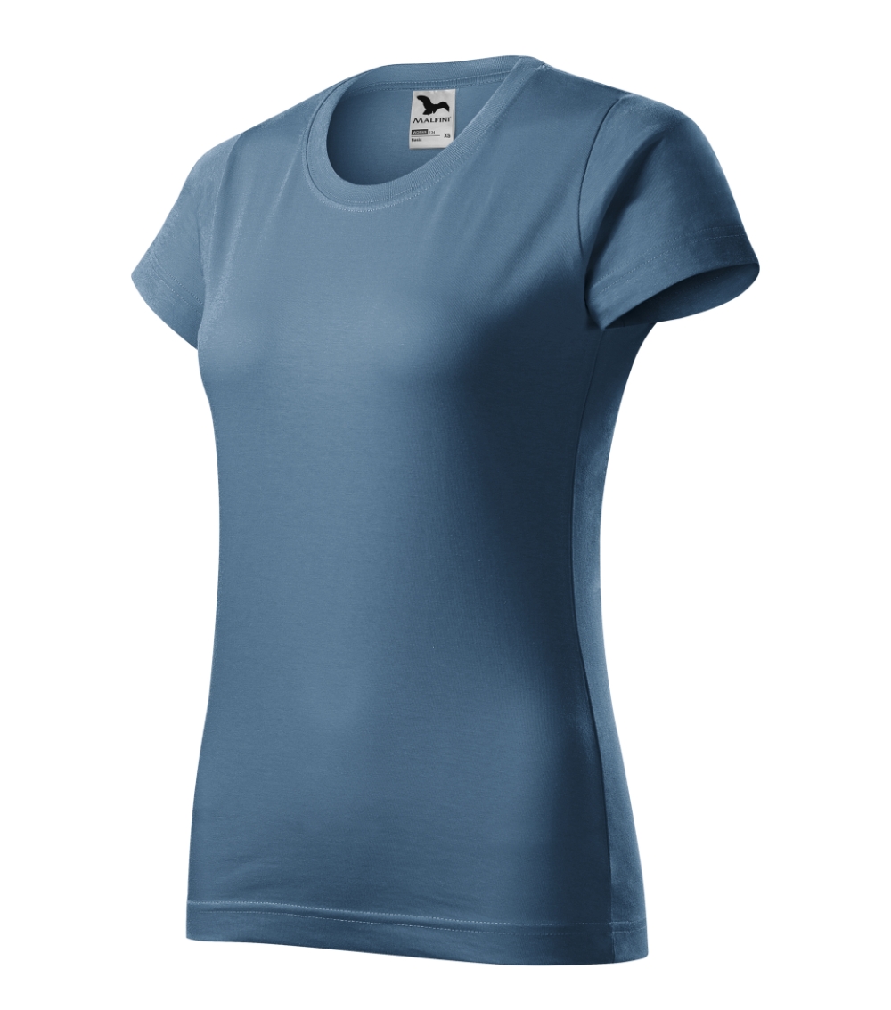 Koszulka damska Basic P021550F denim