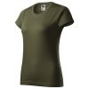 Koszulka damska Basic P021550F military