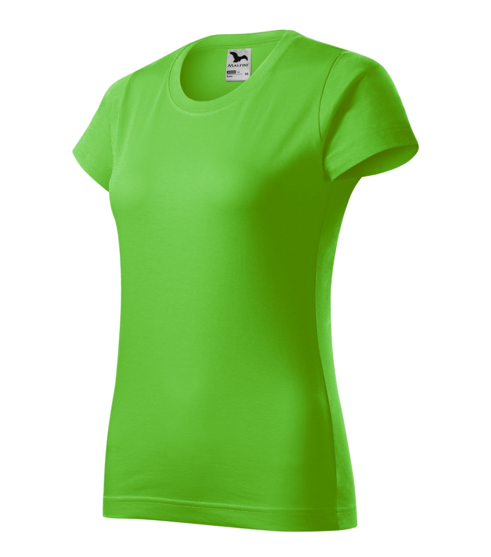 Koszulka damska Basic P021550F green apple