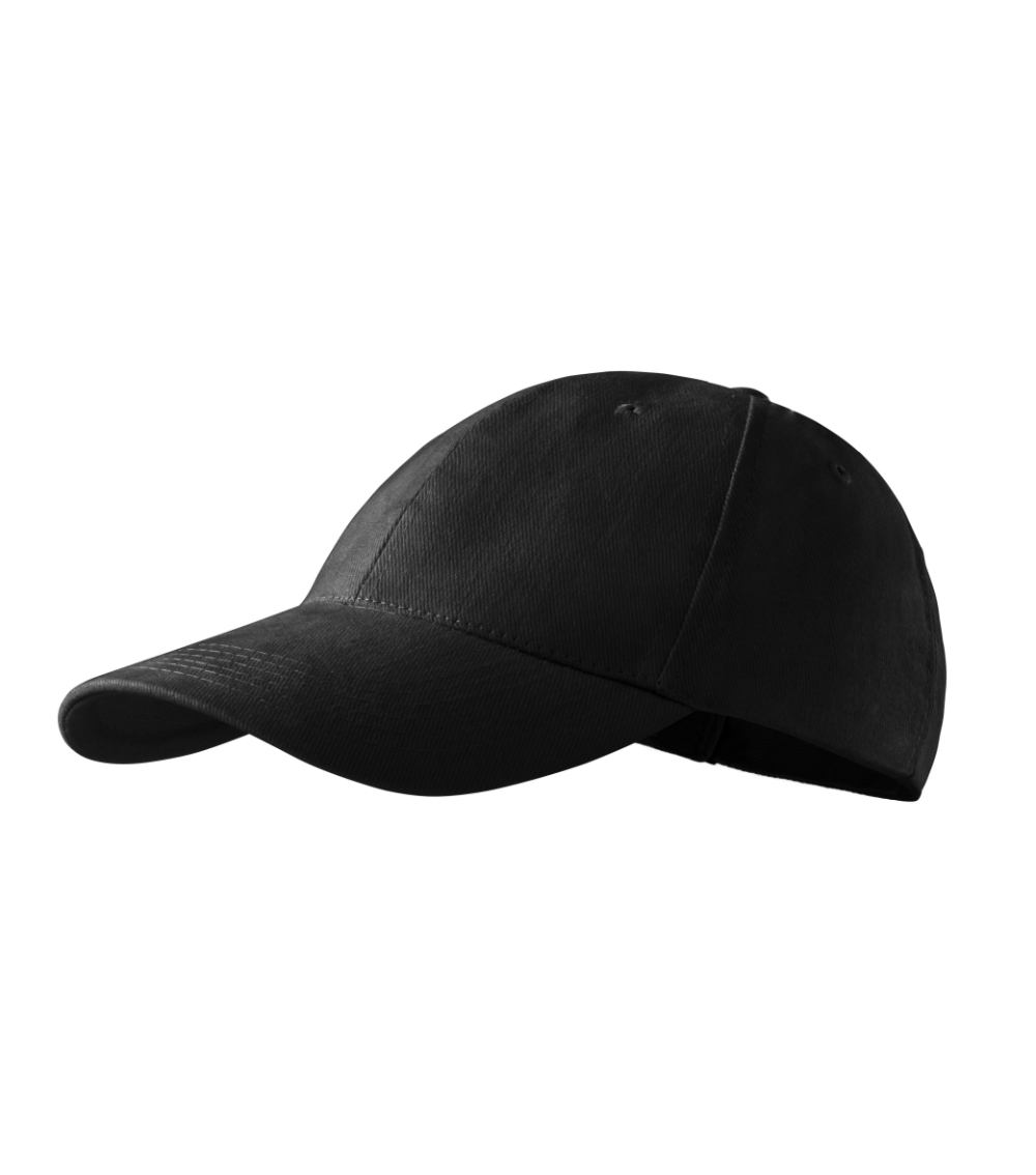 Czapka unisex 6P P023977F czarny