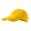 Czapka unisex 6P P023977F żółty