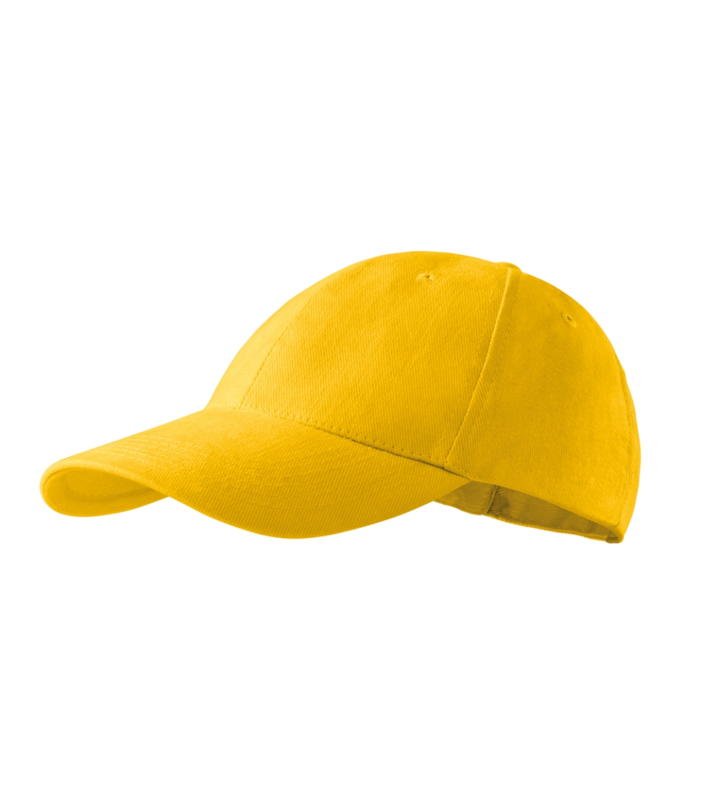 Czapka unisex 6P P023977F żółty