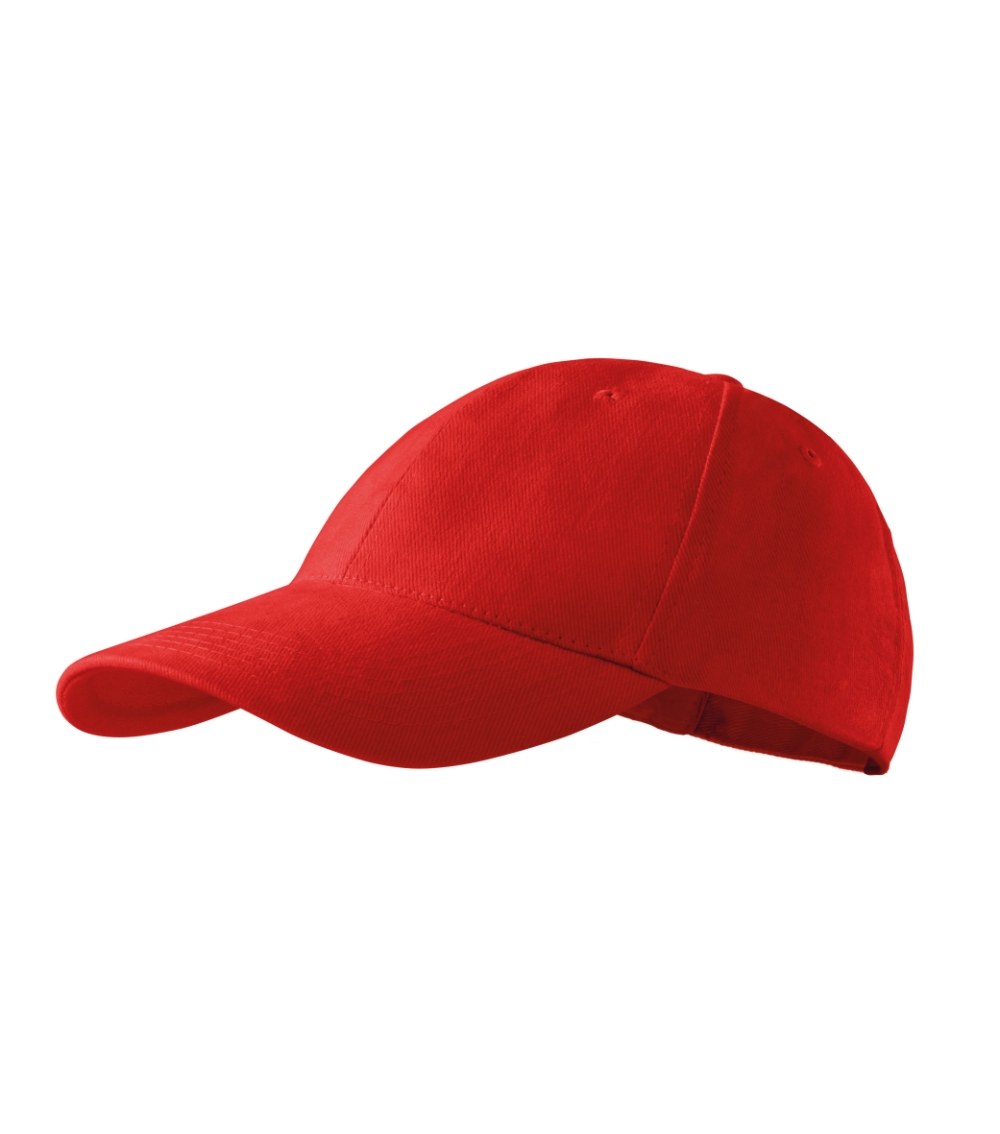 Czapka unisex 6P P023977F czerwony