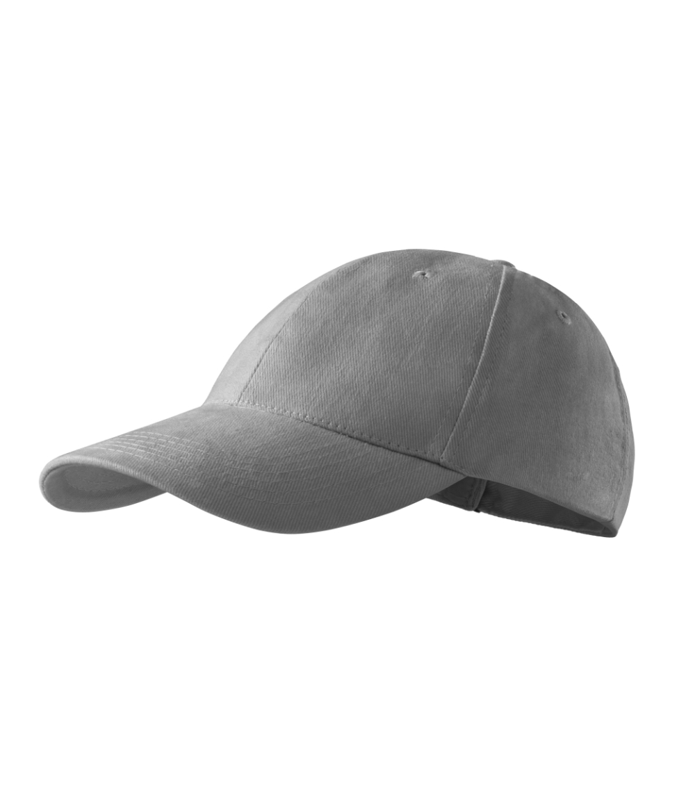 Czapka unisex 6P P023977F siwoszary