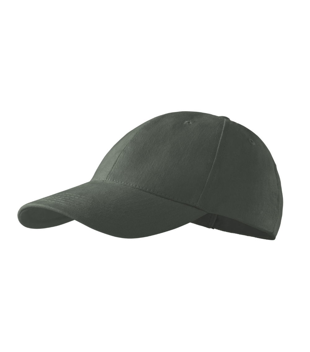 Czapka unisex 6P P023977F ciemny khaki