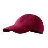Czapka unisex 6P P023977F garnet