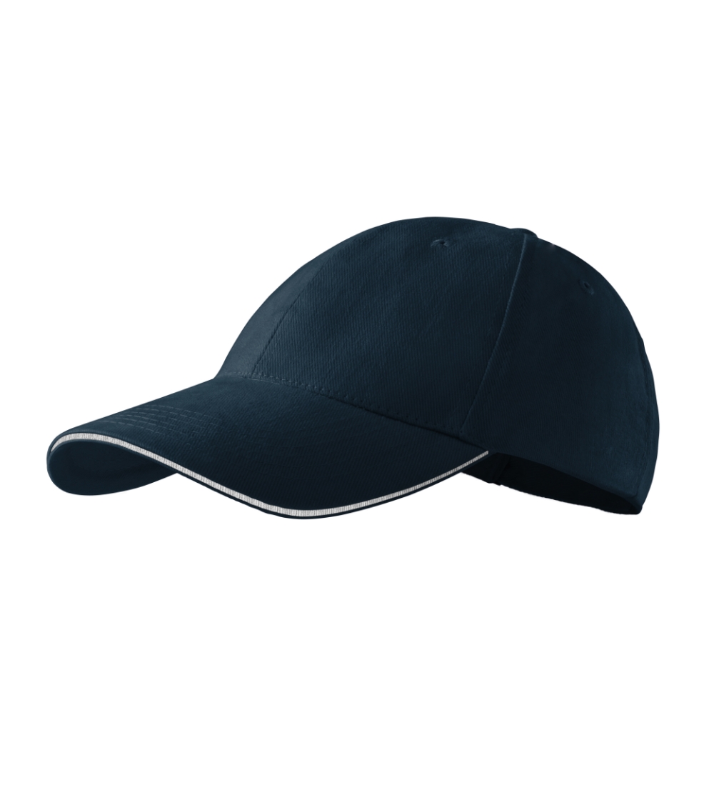 Czapka unisex Sandwich 6P P026007F granatowy