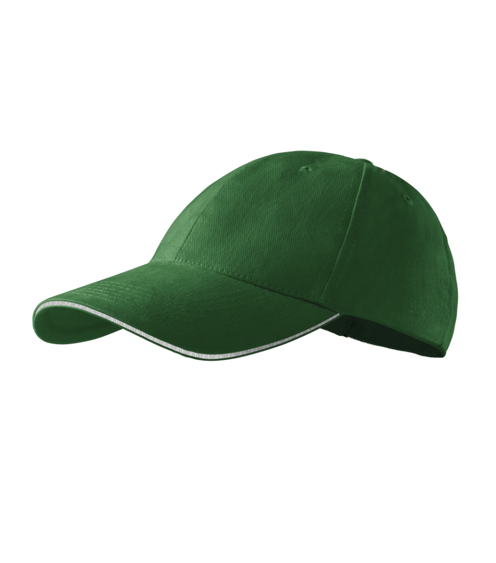 Czapka unisex Sandwich 6P P026007F MA-U306-W