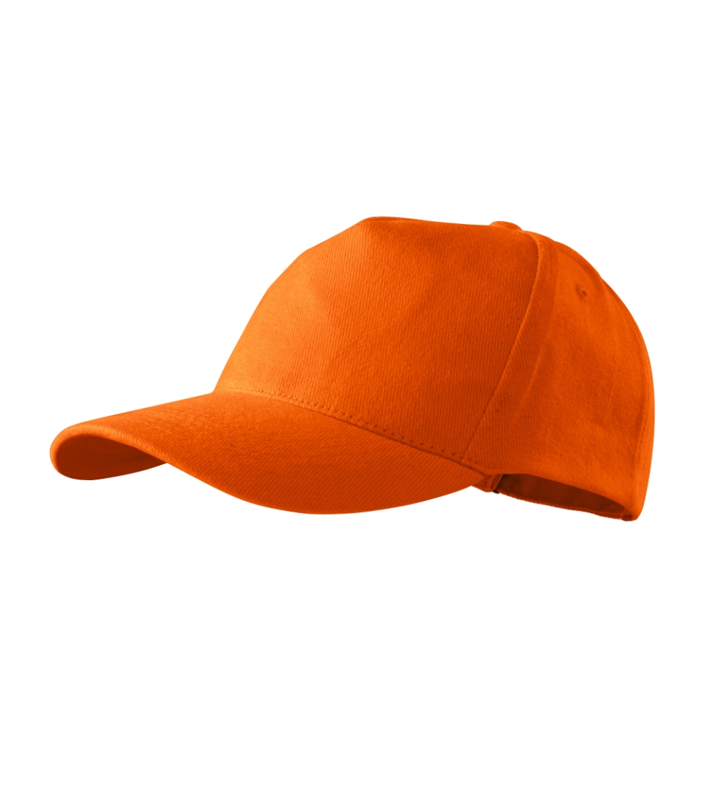 Czapka unisex 5P P024295F pomarańczowy