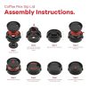 355 ML WIDE FLEX SIP LID BLACK P154694P 4 355 ML WIDE FLEX SIP LID BLACK P154694P