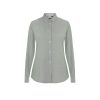 VL PRITHVI WOMEN. Koszula Oxford (180 g/m²) dla kobiet, wykonana z bawełny (50%), poliestru (45%) i elastanu (5%) P153675S zielony