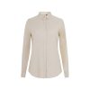 VL PRITHVI WOMEN. Koszula Oxford (180 g/m²) dla kobiet, wykonana z bawełny (50%), poliestru (45%) i elastanu (5%) P153675S jasny naturalny