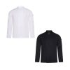 VL AGNI. Kurtka kucharska unisex (190 g/m²) z bawełny (35%) i poliestru z recyklingu (65%) P153747S