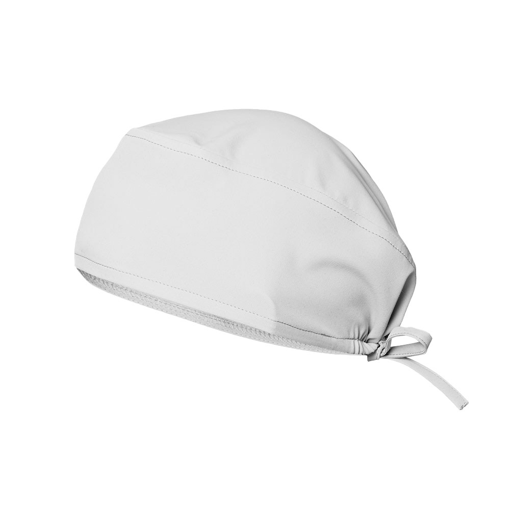 VL SAGA. Czapka ochronna (140 g/m²) wykonana w 100% z mikrofibry P153761S biały