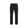 VL NYMPHS. Spodnie 4-Xtreme z tkaniny skośnej (280 g/m²) wykonane w 100% z elastomultiestru EME P153956S czarny