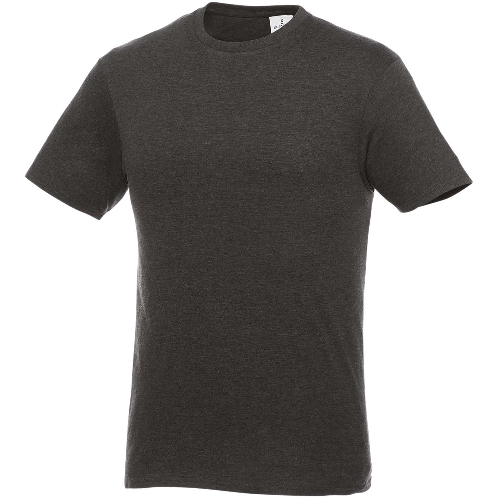 Męski T-shirt z krótkim rękawem Heros P070512C ciemnografitowy