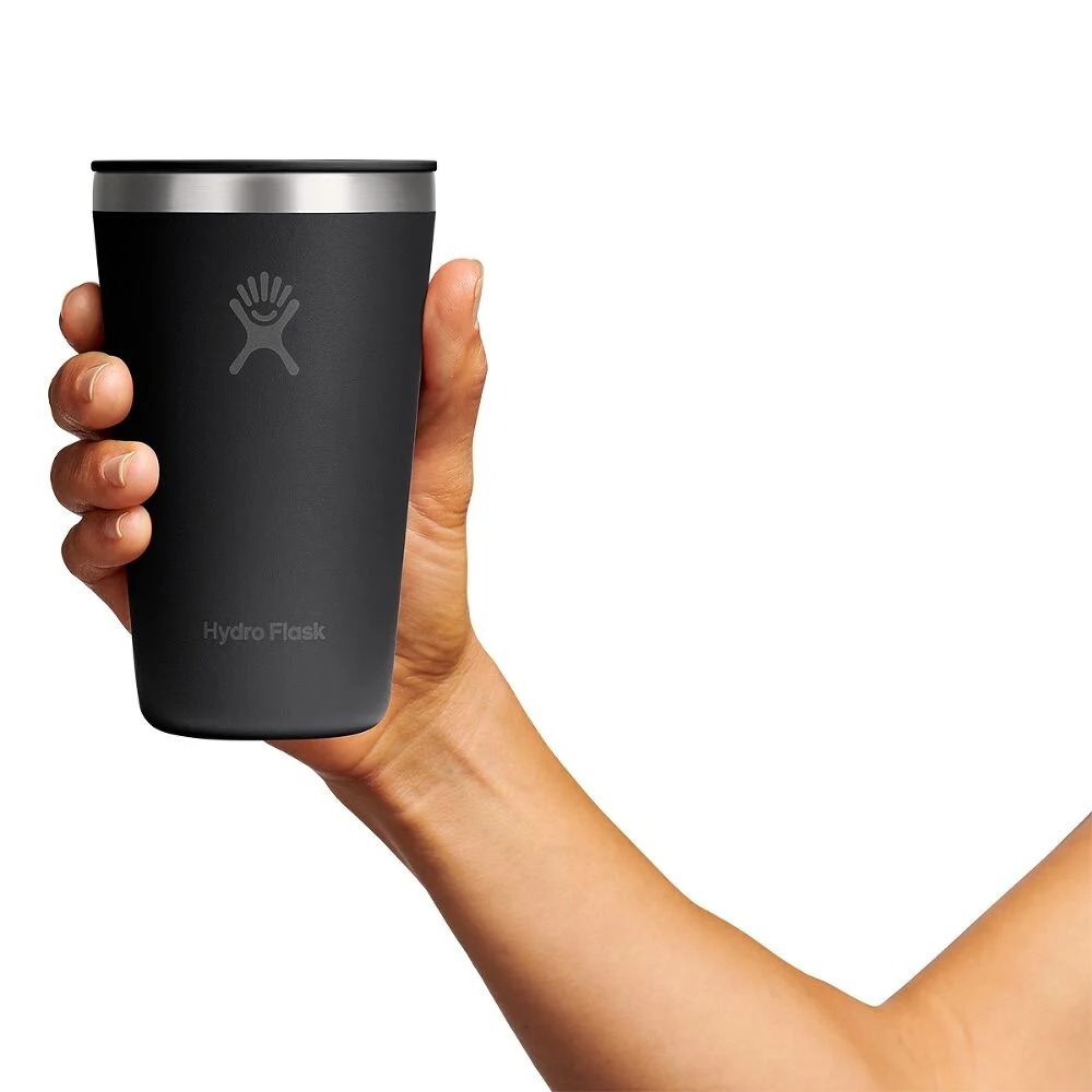 473 ML ALL AROUND TUMBLER PRESS-IN LID BLACK P154750P