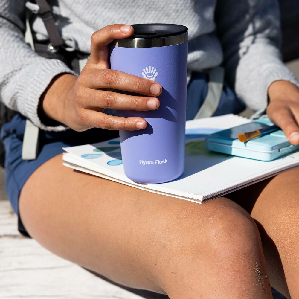 473 ML ALL AROUND TUMBLER PRESS-IN LID CAPRI BLUE P154746P