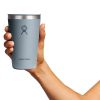 473 ML ALL AROUND TUMBLER PRESS-IN LID SHALE GRAY P154749P