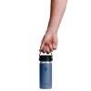 473 ML WIDE FLEX SIP LID HARBOR BLUE P154697P