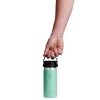 473 ML WIDE FLEX SIP LID MERMAID GREEN P154696P