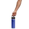 591 ML WIDE FLEX SIP LID CAPRI BLUE P154726P