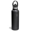 621 ML STANDARD FLEX STRAW CAP BLACK P154686P