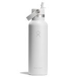 621 ML STANDARD FLEX STRAW CAP WHITE P154683P 