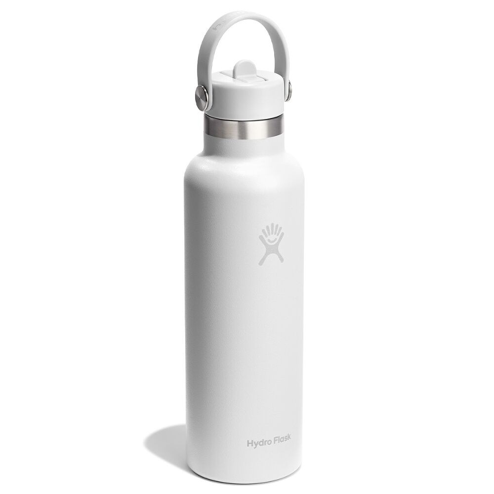621 ML STANDARD FLEX STRAW CAP WHITE P154683P