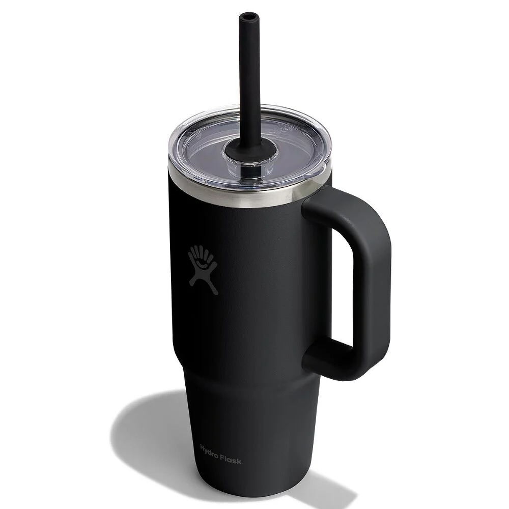 710 ML TRAVEL TUMBLER CLEAR LID BLACK P154709P 2 710 ML TRAVEL TUMBLER CLEAR LID BLACK P154709P