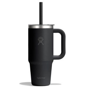 710 ML TRAVEL TUMBLER CLEAR LID BLACK P154709P 