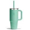 710 ML TRAVEL TUMBLER CLEAR LID MERMAID GREEN P154703P