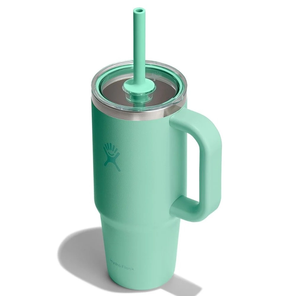 710 ML TRAVEL TUMBLER CLEAR LID MERMAID GREEN P154703P