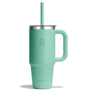 710 ML TRAVEL TUMBLER CLEAR LID MERMAID GREEN P154703P 