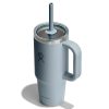 710 ML TRAVEL TUMBLER CLEAR LID SHALE GRAY P154705P