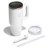 710 ML TRAVEL TUMBLER CLEAR LID WHITE P154710P 3 710 ML TRAVEL TUMBLER CLEAR LID WHITE P154710P