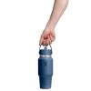 710 ML WIDE FLEX STRAW TRAVEL BOTTLE HARBOR BLUE P154653P