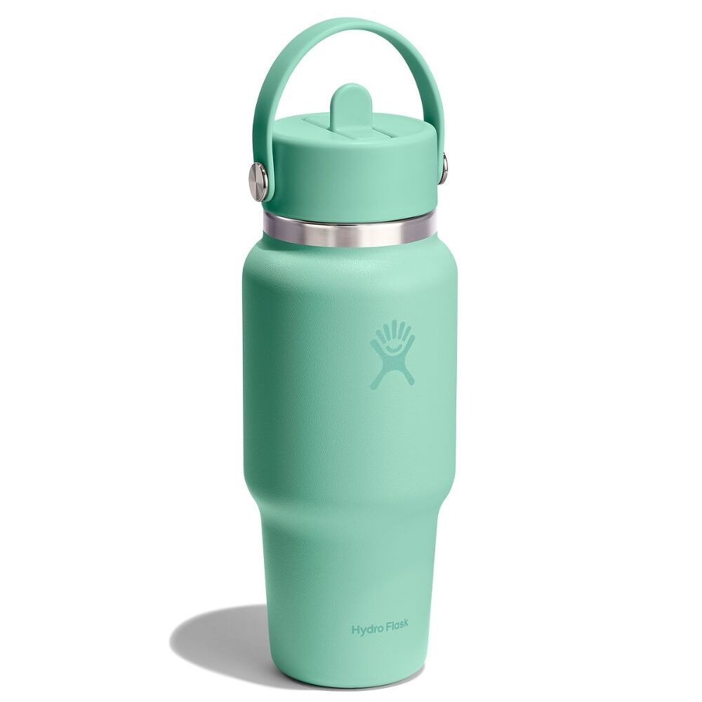 710 ML WIDE FLEX STRAW TRAVEL BOTTLE MERMAID GREEN P154660P
