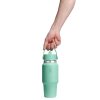 710 ML WIDE FLEX STRAW TRAVEL BOTTLE MERMAID GREEN P154660P